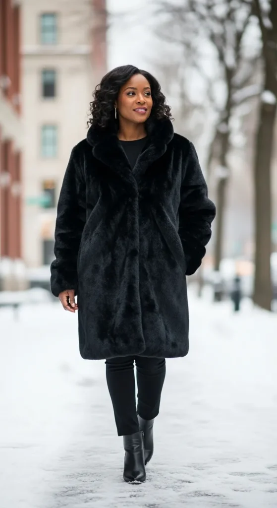Faux-Fur-Coat-with-All-Black-Base
