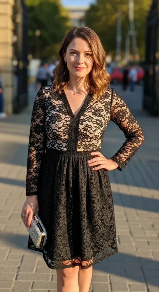 20+ Elegant Formal Outfit Ideas for Every Dressy Occasion 13 lace-dress