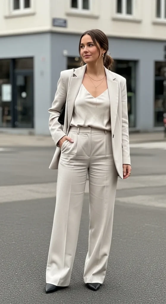 20+ Elegant Formal Outfit Ideas for Every Dressy Occasion 19 monochrome-look