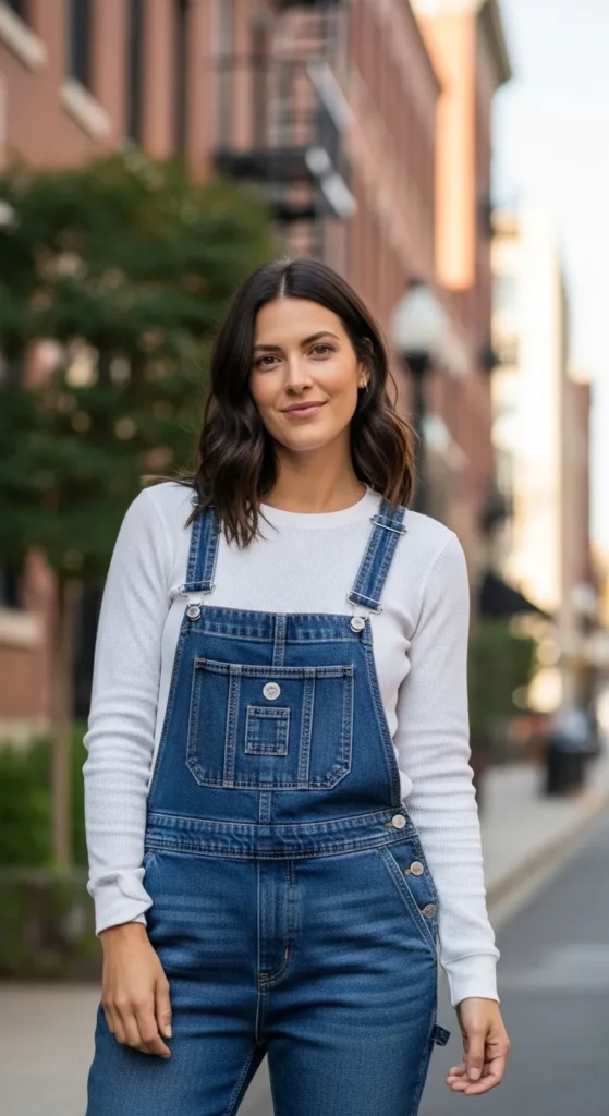 thermal-top-with-denim-overalls