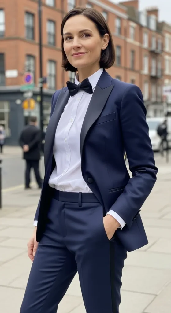 20+ Elegant Formal Outfit Ideas for Every Dressy Occasion 10 tuxedo-style