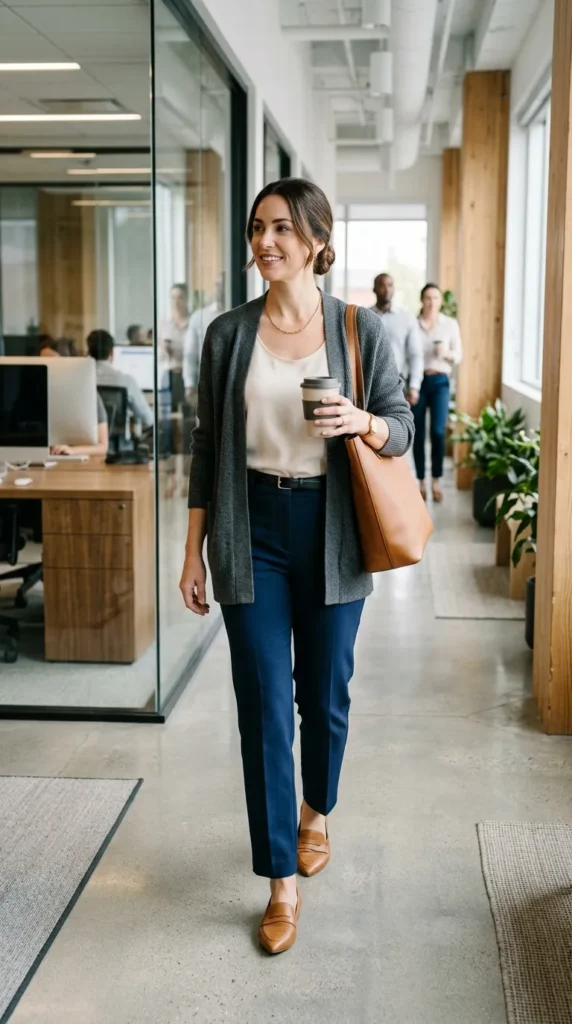 cardigan-layer-over-a-shell-top