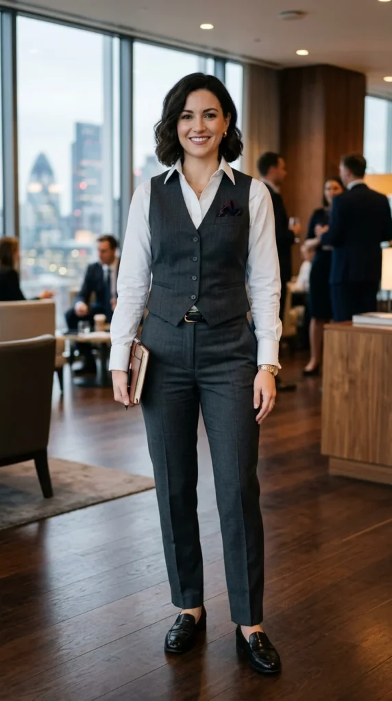 20+ Stunning Formal Outfit Ideas for a Classy and Confident Look 14 dress-shirt-with-vest