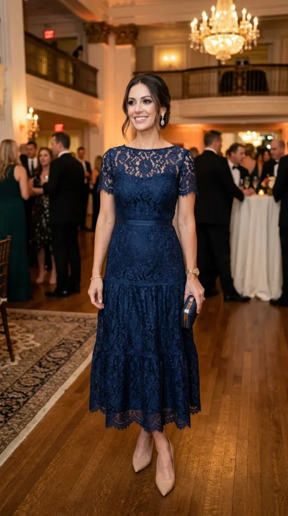 20+ Stunning Formal Outfit Ideas for a Classy and Confident Look 13 lace-dress