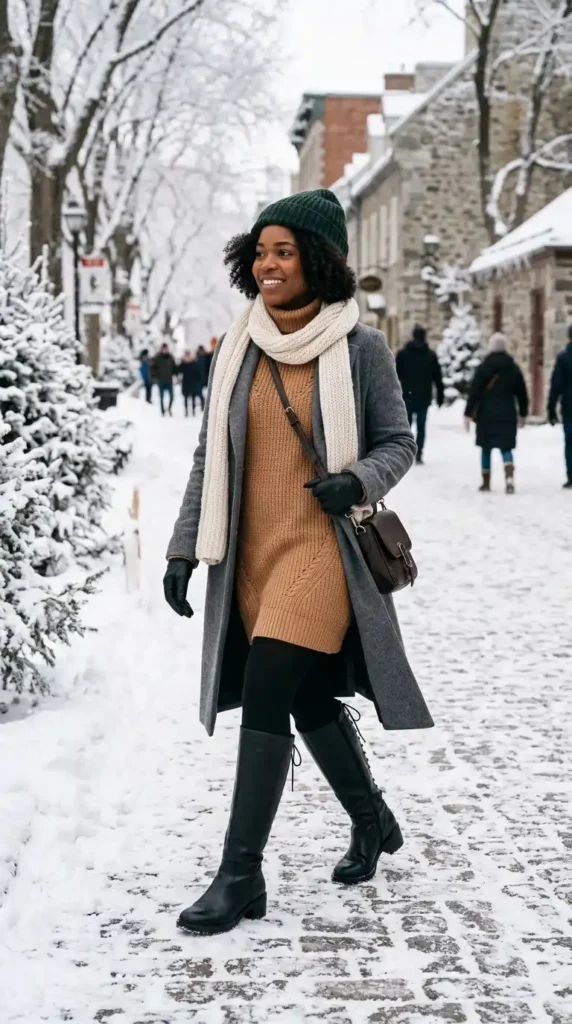 sweater-dress-and-knee-high-boots