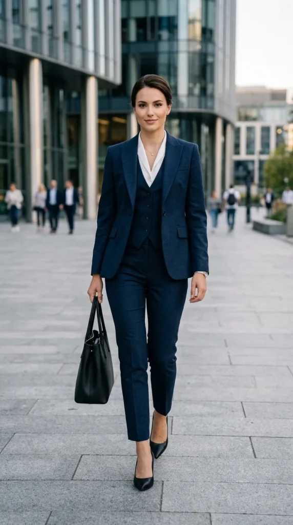20+ Stunning Formal Outfit Ideas for a Classy and Confident Look 8 three-piece-suit