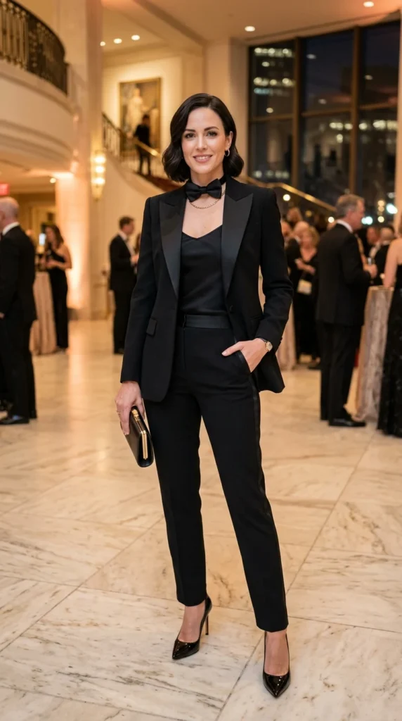 20+ Stunning Formal Outfit Ideas for a Classy and Confident Look 10 tuxedo-style