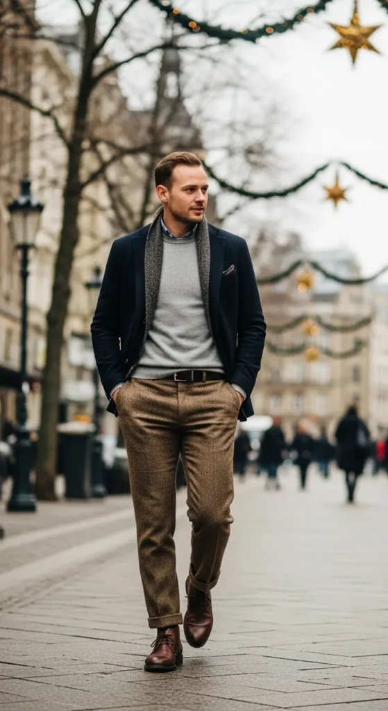Blazer-with-Warm-Trouser