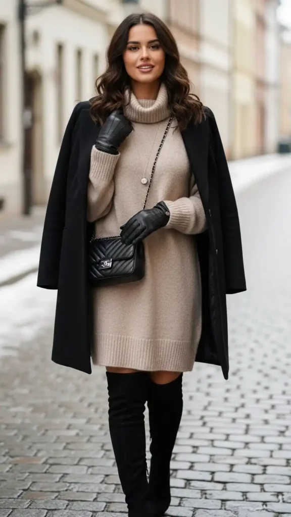 cashmere-sweater-dress-with-over-the-knee-boots