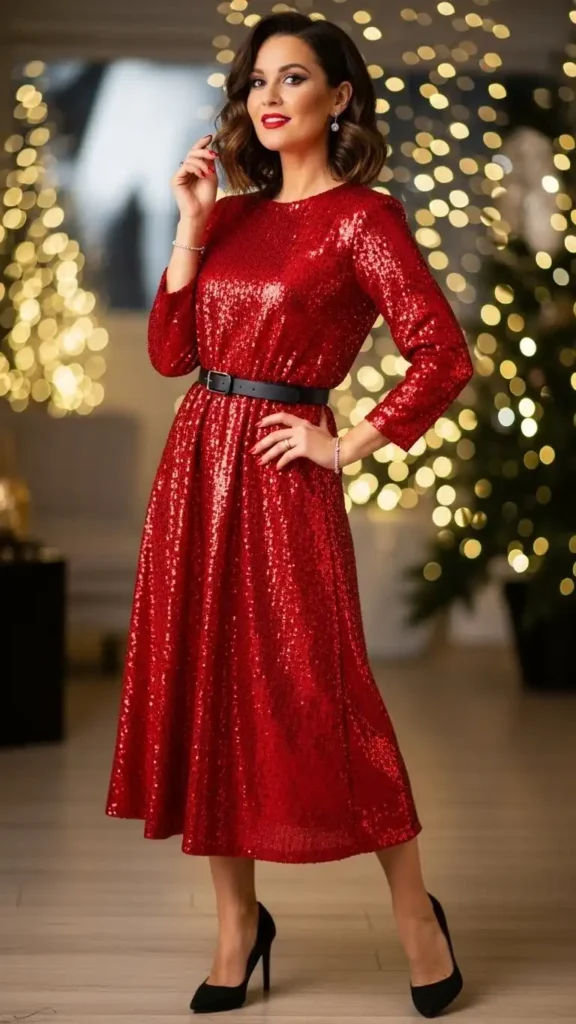 Festive-Red-Statement-Look