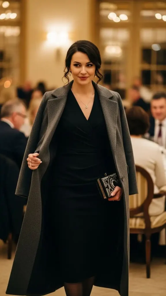 long-wool-coat-with-a-fitted-dress