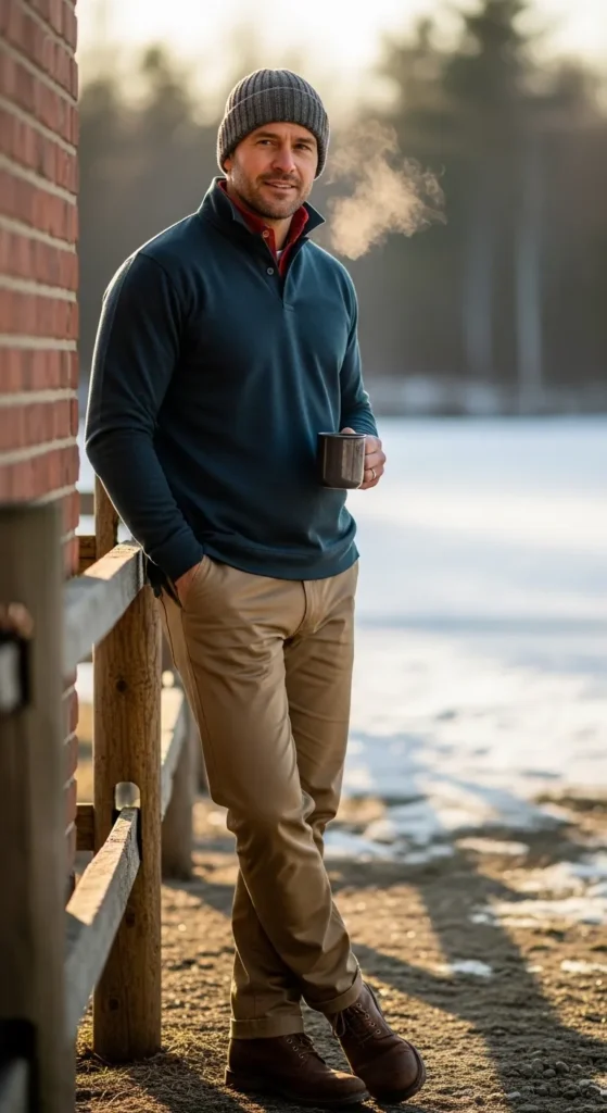 Polo-Shirt-with-Khaki-Pants