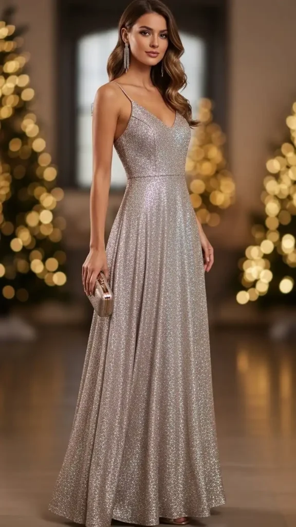 Shimmering-Maxi-Dress