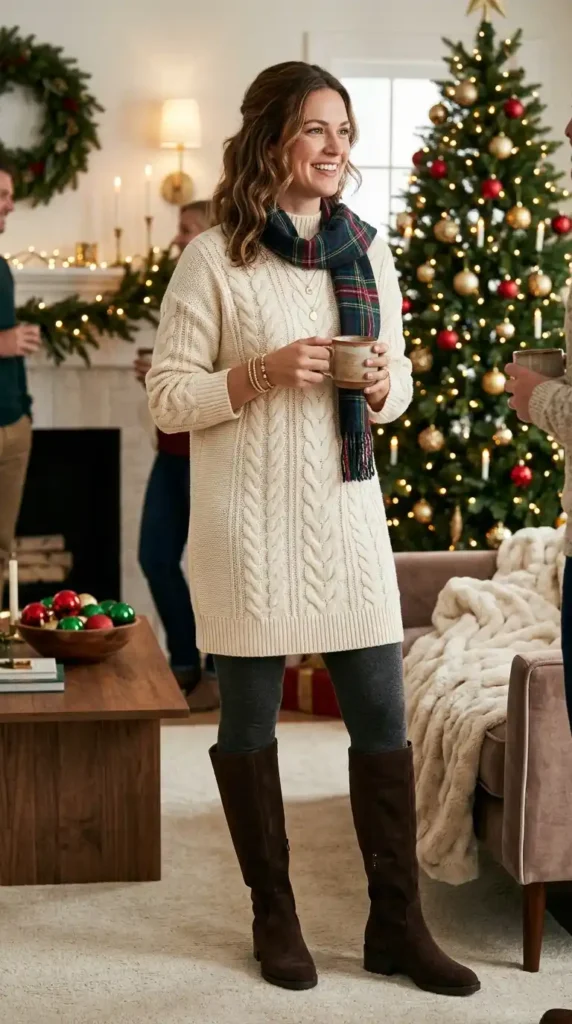 cable-knit-dress-with-leggings