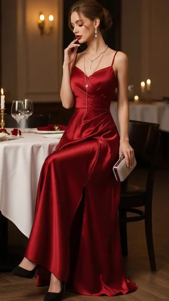 classic-red-dress-for-romantic-evening