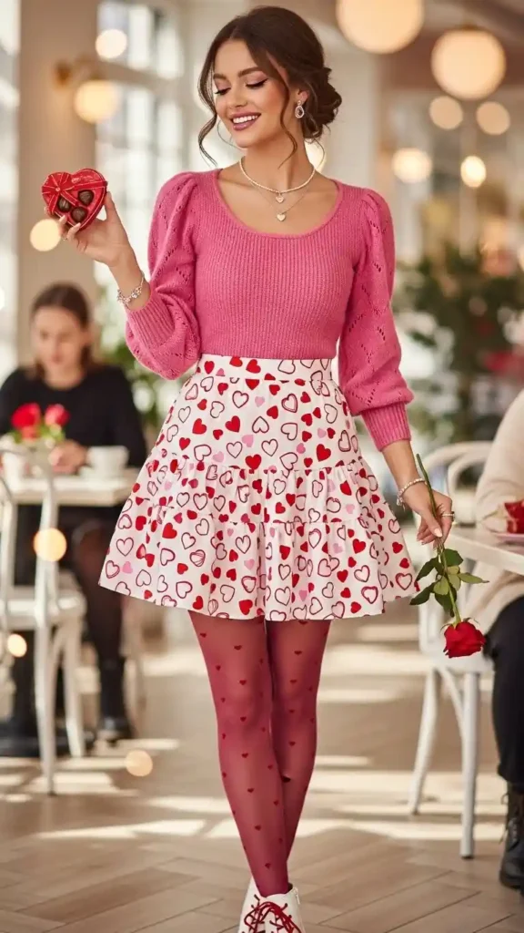 cute-skirt-and-top-combination