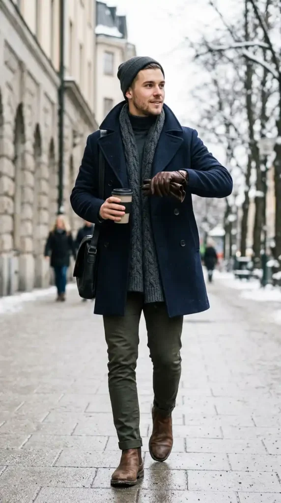 double-breasted-coat-with-knit-scarf