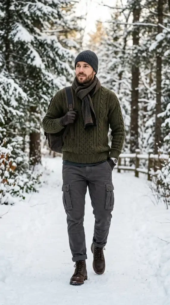 heavy-sweater-with-cargo-pants