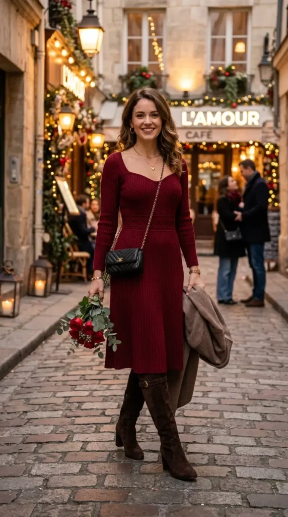 knit-dress-with-boots