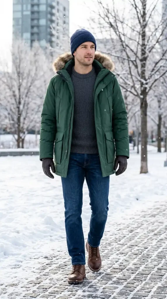 parka-with-straight-leg-jeans