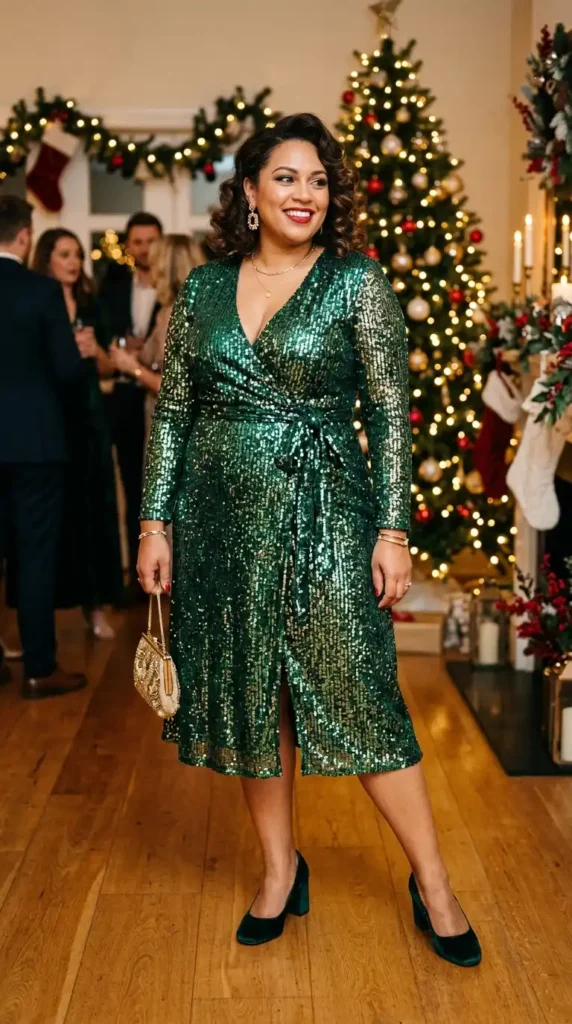 sequin-wrap-dress