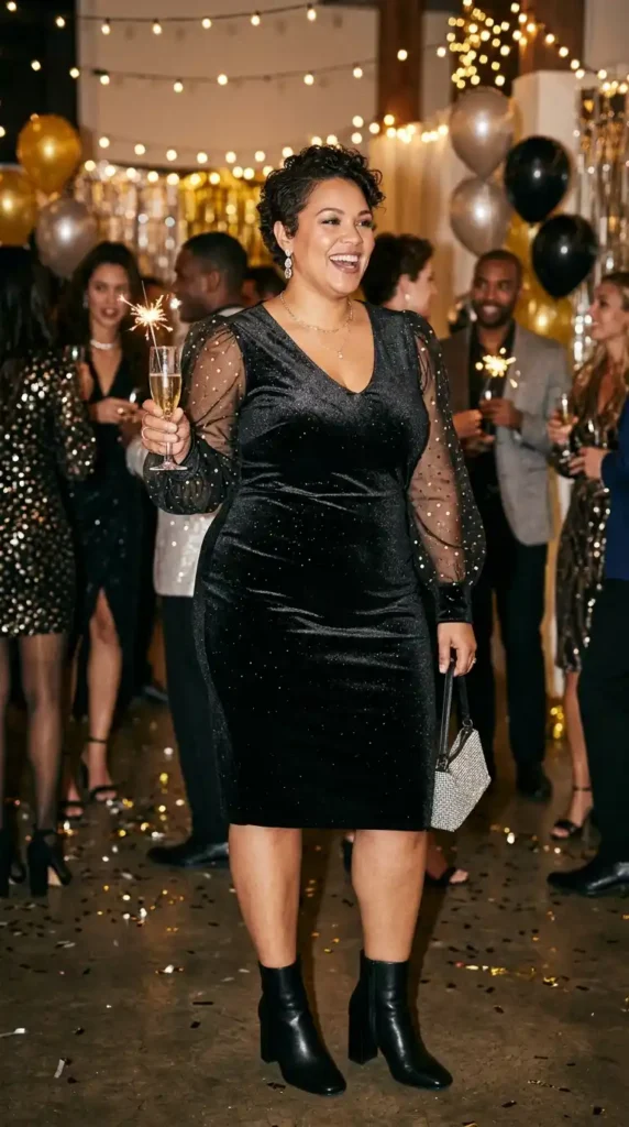 sheer-sleeve-bodycon