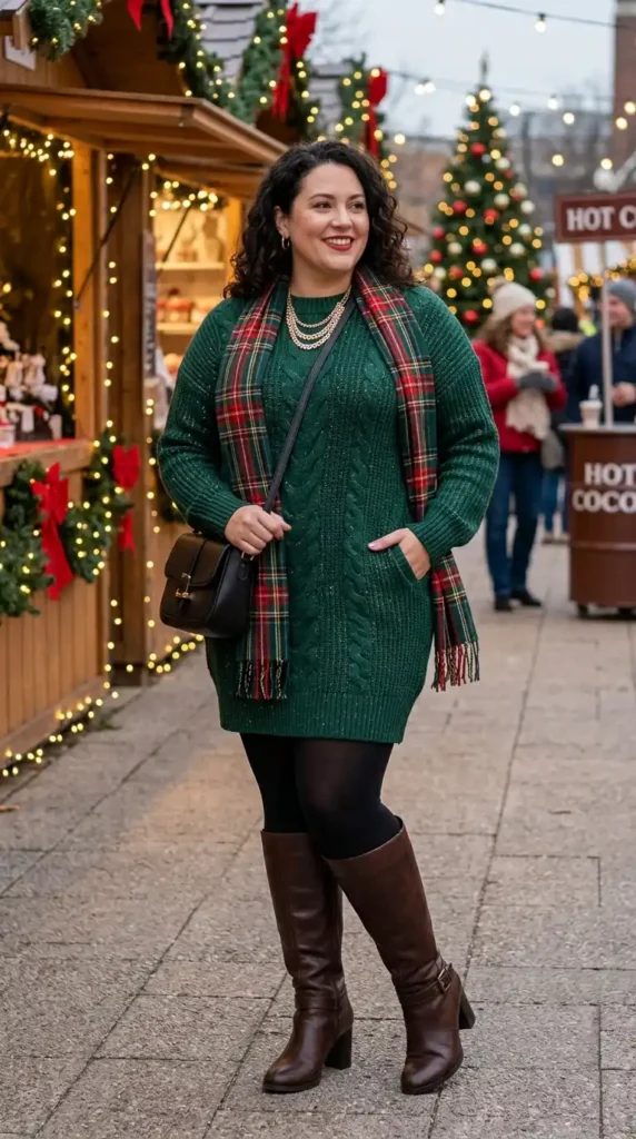 sweater-dress-with-boots