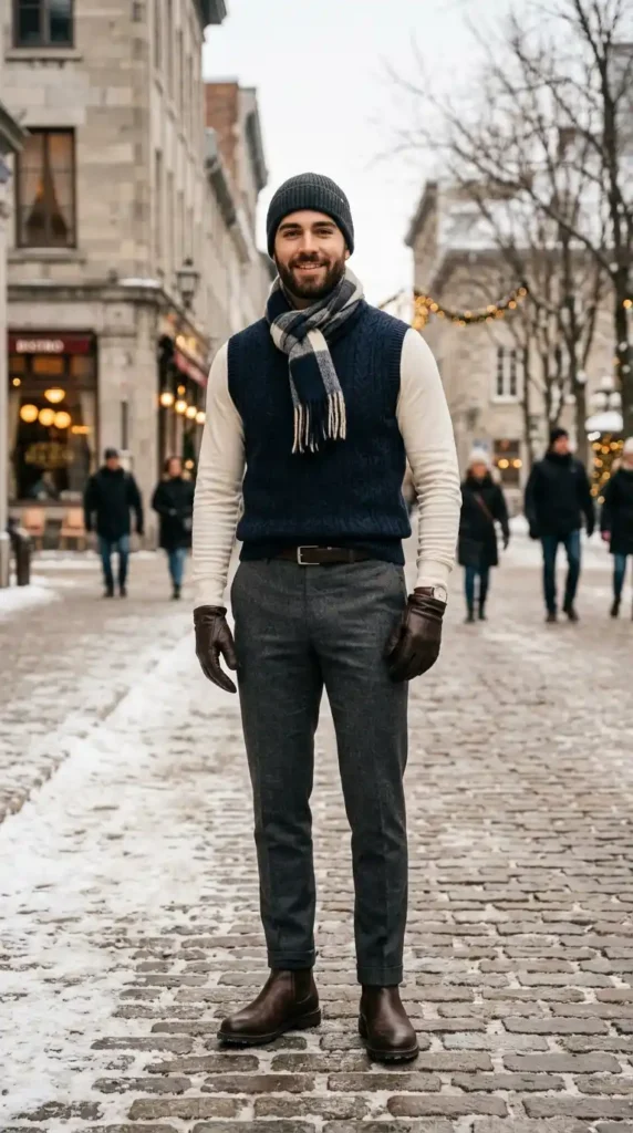 sweater-vest-and-full-sleeve-tee