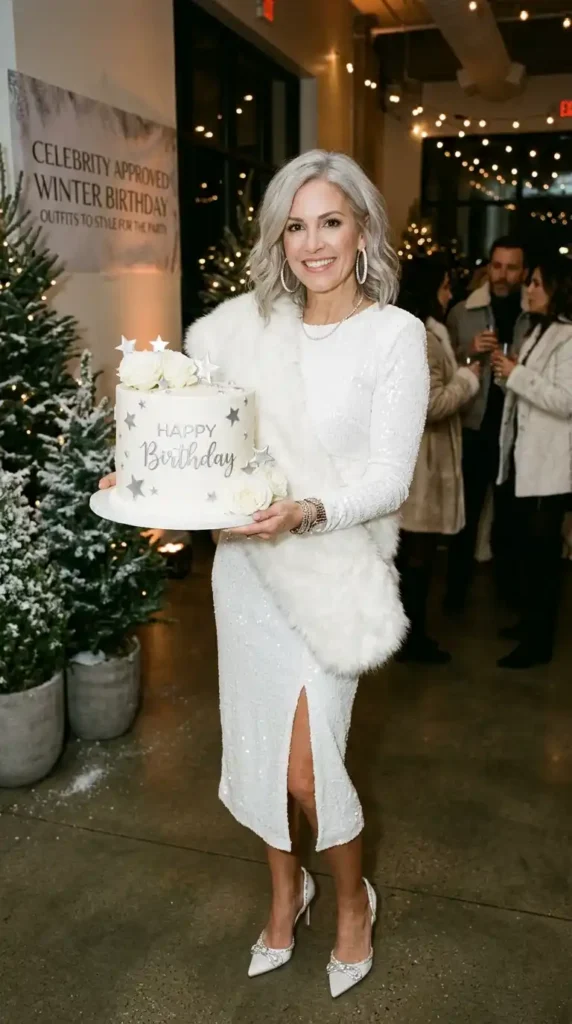Celebrity-Approved Winter Birthday Outfits to Style for the Party 10 the-all-white-birthday-look