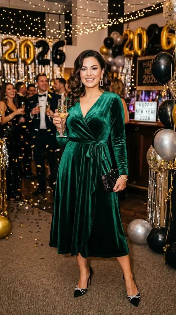 velvet-wrap-dress