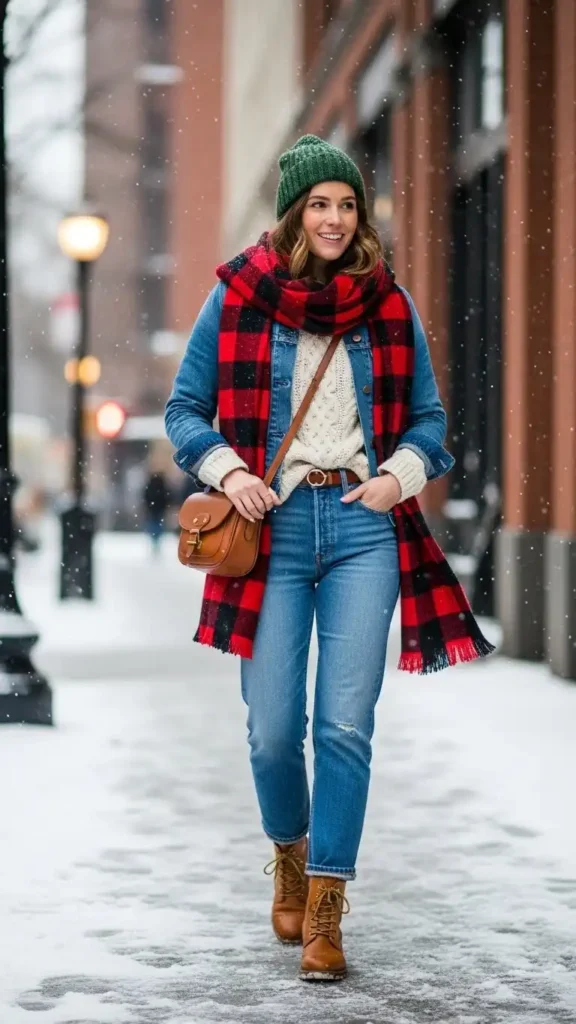 17 Trendy Winter Street Style Outfit Ideas for Women to Wear This Season 3 americana-heritage