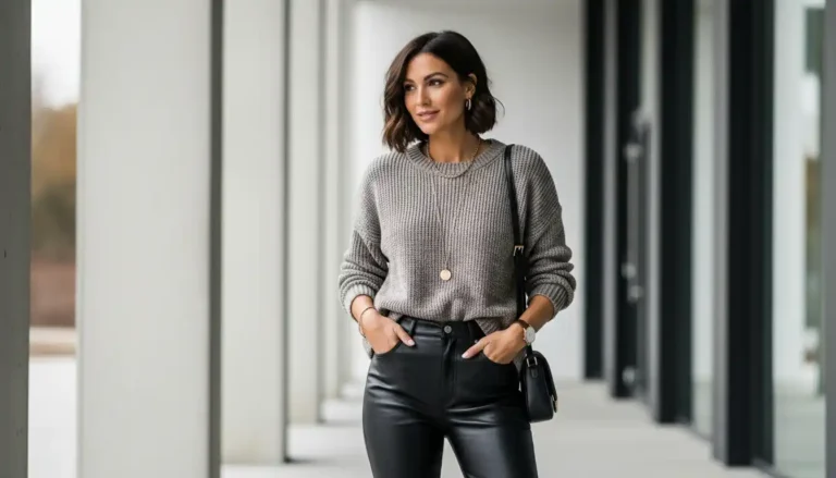 statement-accessories-with-leather-pants