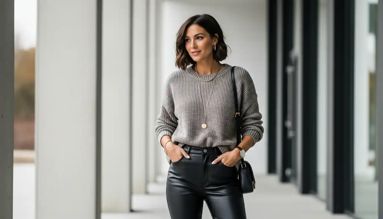 statement-accessories-with-leather-pants