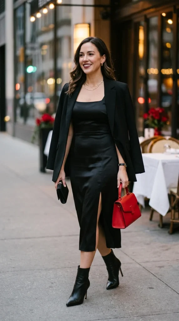 16+ Valentine's Day Outfit For Women: Trendy Ideas to Try This Year 4 chic-black-outfit-for-evening-dates