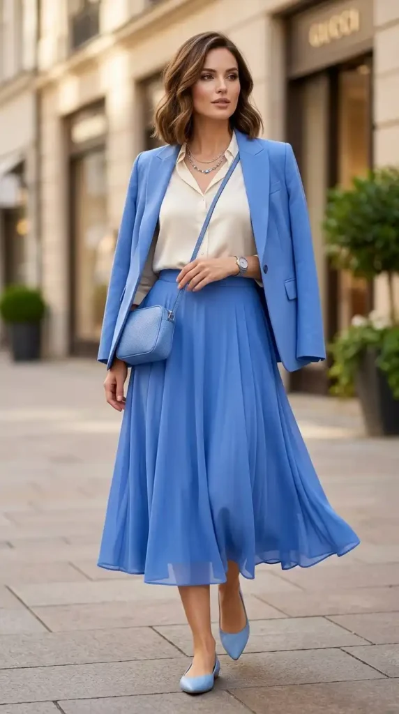 cornflower-blue-midi-skirt
