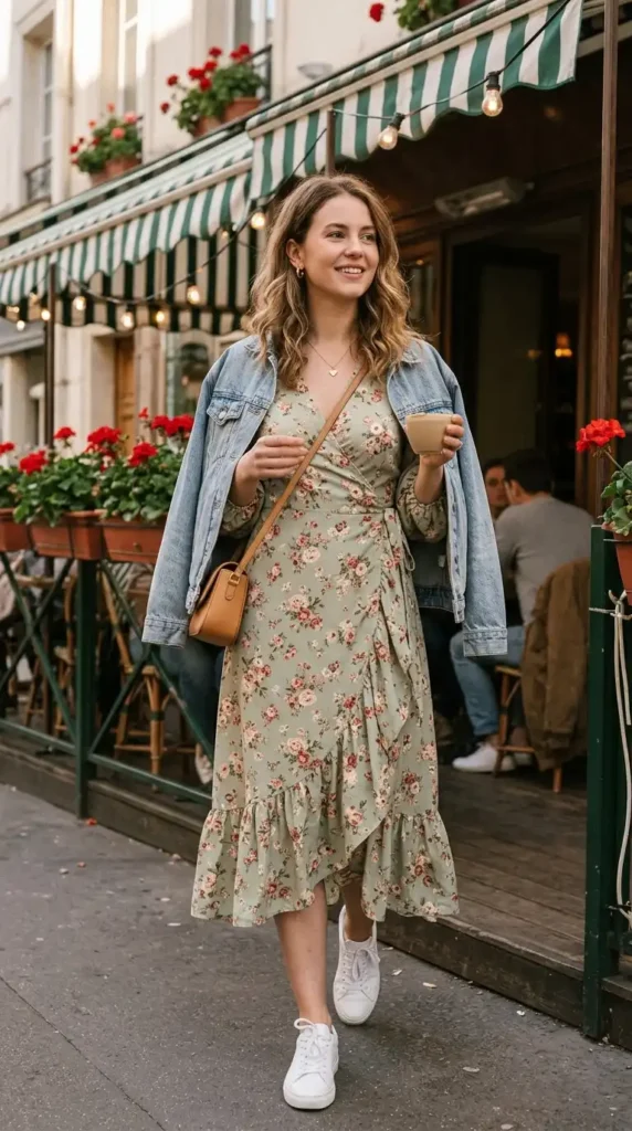 16+ Valentine's Day Outfit For Women: Trendy Ideas to Try This Year 5 floral-dress-for-a-sweet-vibe