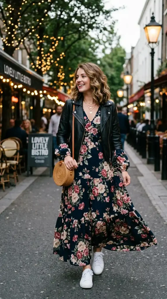 17 Cute Valentine’s Date Night Outfits for Women to Try This Year 5 floral-maxi-dress
