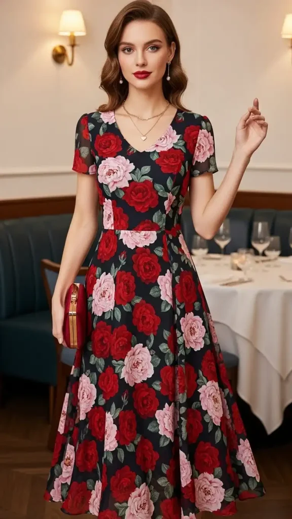 floral-midi-dress