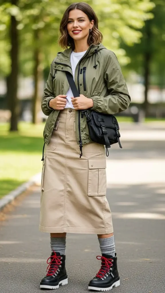 gorpcore-windbreaker-and-cargo-skirt