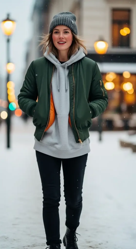 hoodie-under-a-bomber-jacket