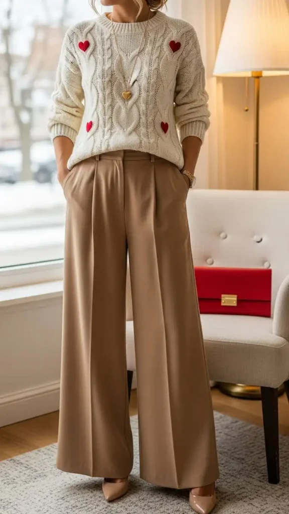 ivory-sweater-with-wide-leg-pants