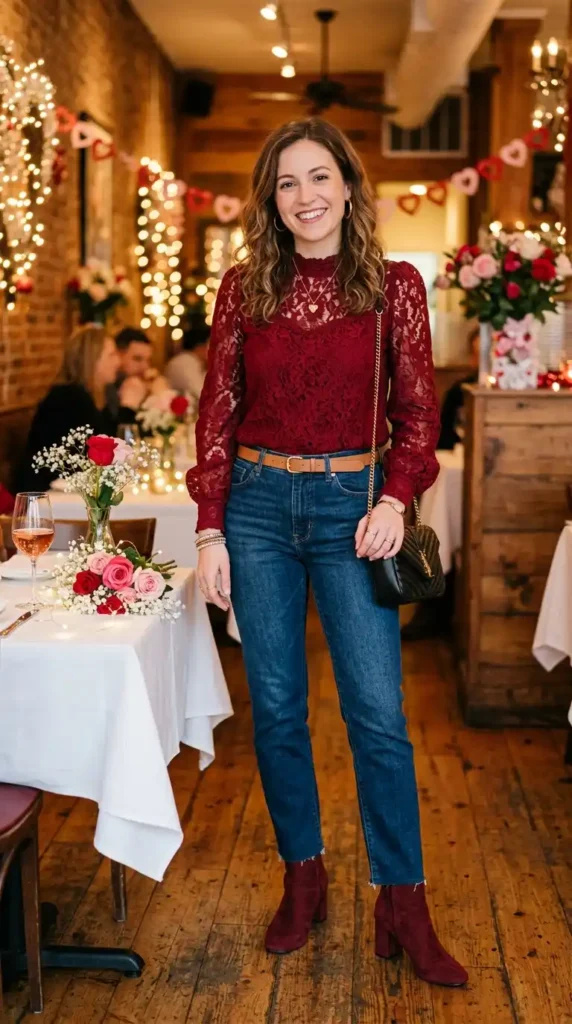 17 Best Dress Code for Valentine’s Day to Look Chic and Stylish 2 jeans-and-a-nice-top
