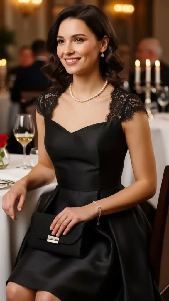 16+ Cute Valentine’s Date Night Outfits for Women to Try This Year 4 little-black-dress