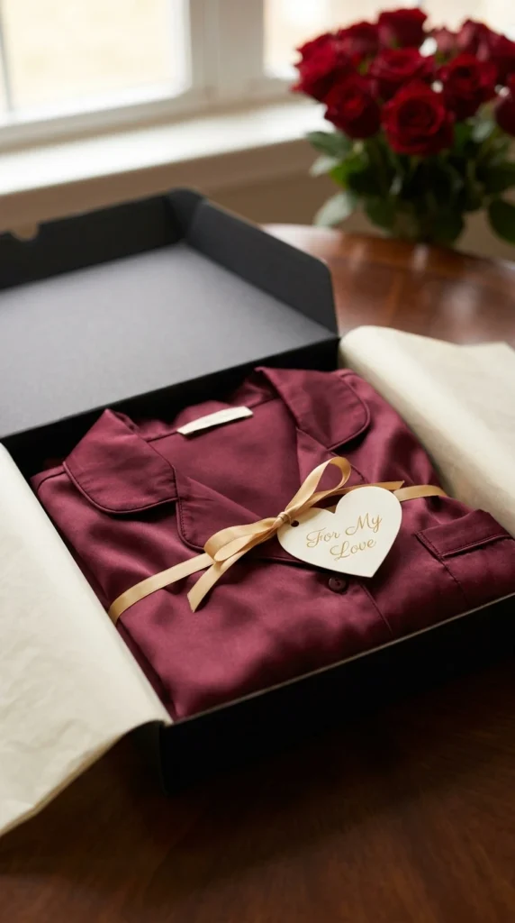 15 Romantic Valentine's Day Gift Ideas for Girlfriend She Will Adore 6 luxury-silk-satin-pajamas