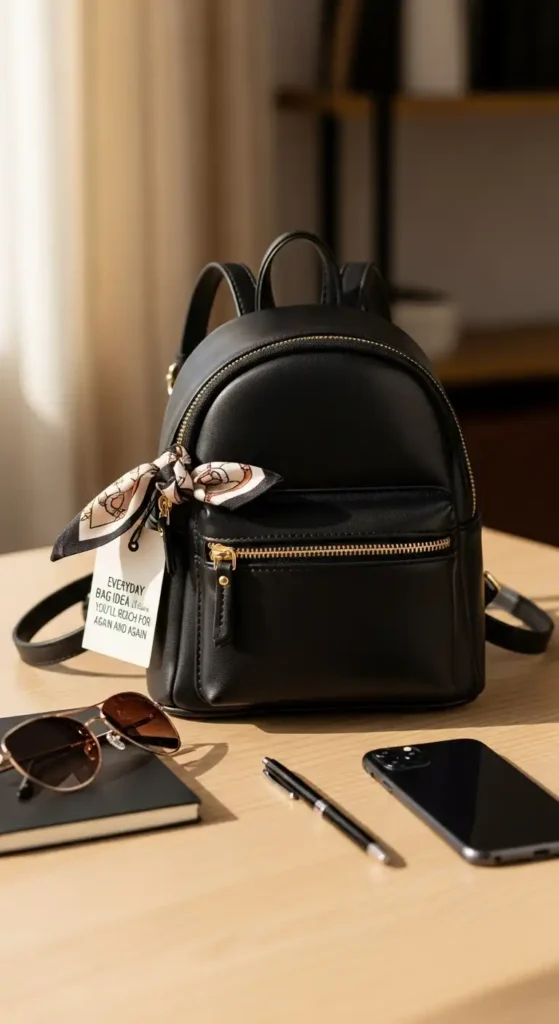 17 Stylish Everyday Bag Ideas for Your Daily Routine 12 mini-backpack-trendy-yet-practical