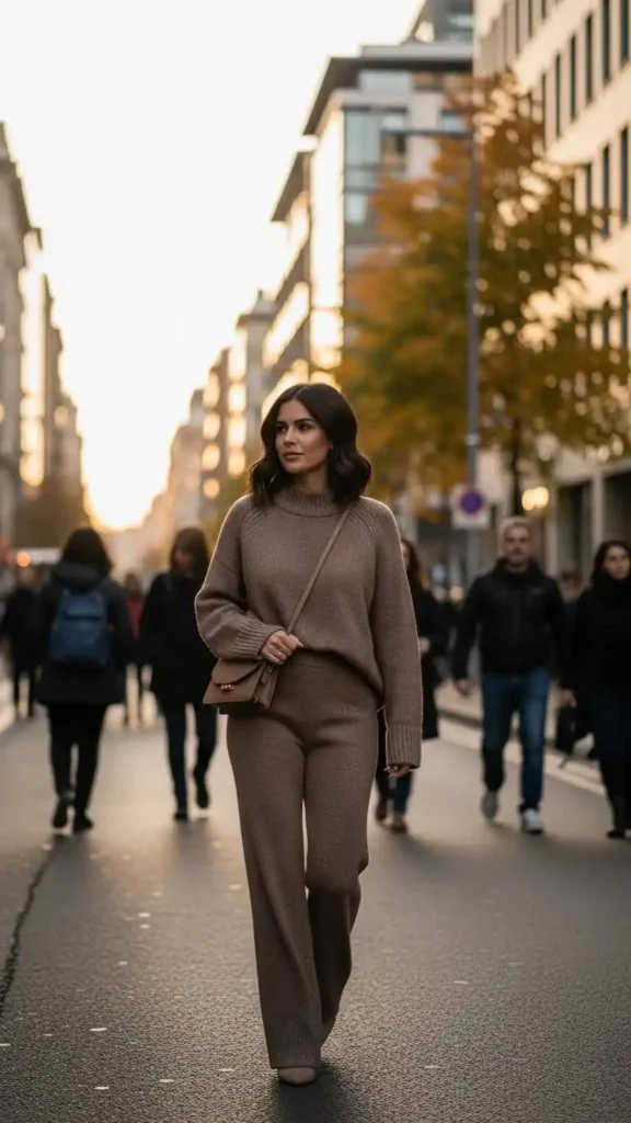 mocha-mousse-monochromatic-set