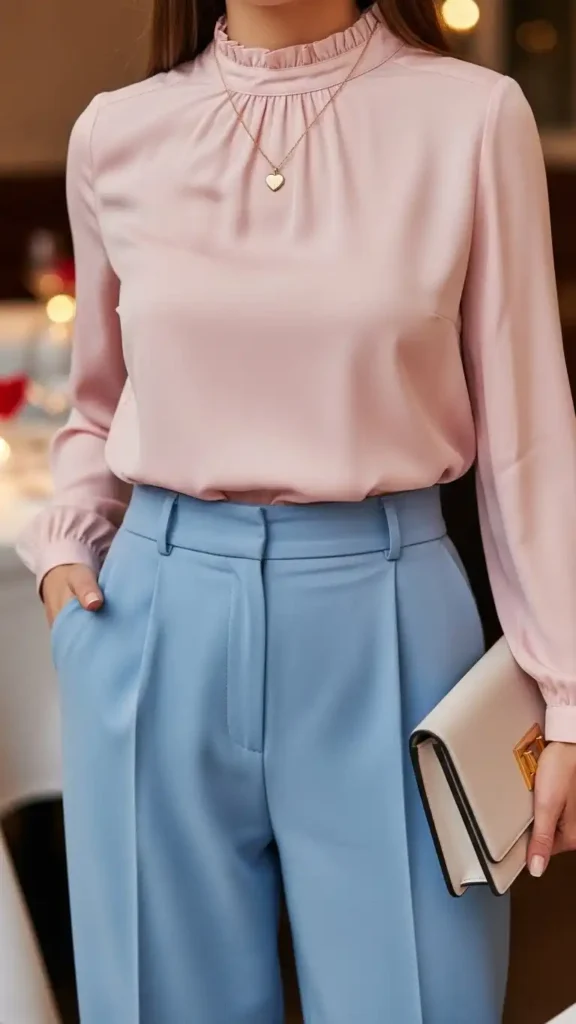pastel-blouse-with-tailored-pants