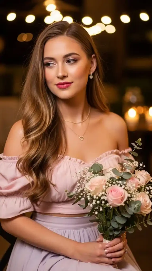 16+ Cute Valentine’s Date Night Outfits for Women to Try This Year 16 pastel-perfection