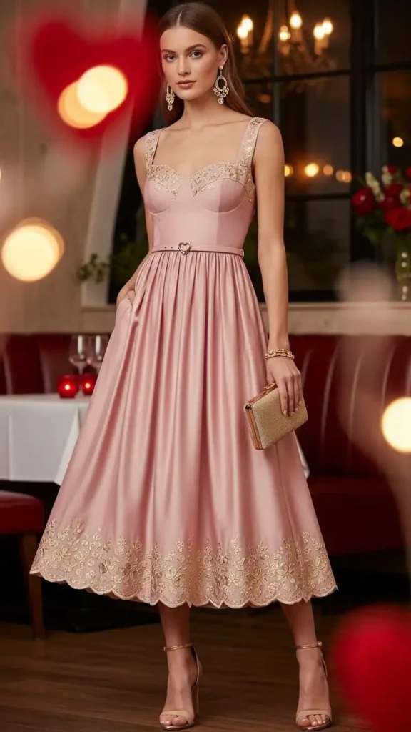 pink-dress-with-gold-accent