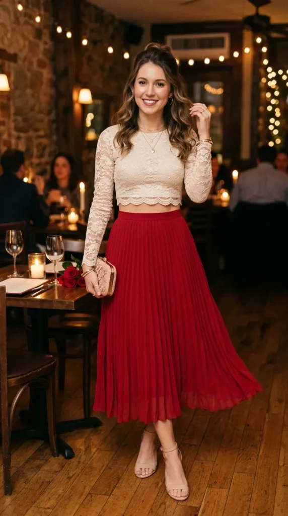 pleated-midi-skirt-with-crop-top